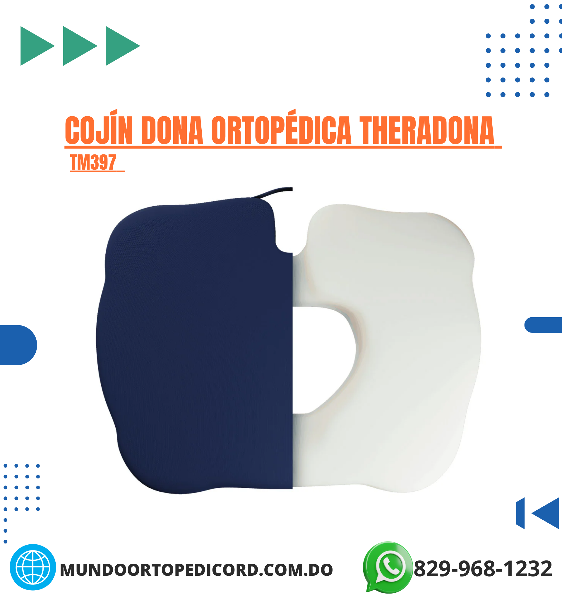 Cojín dona ortopédica TheraDona TM397