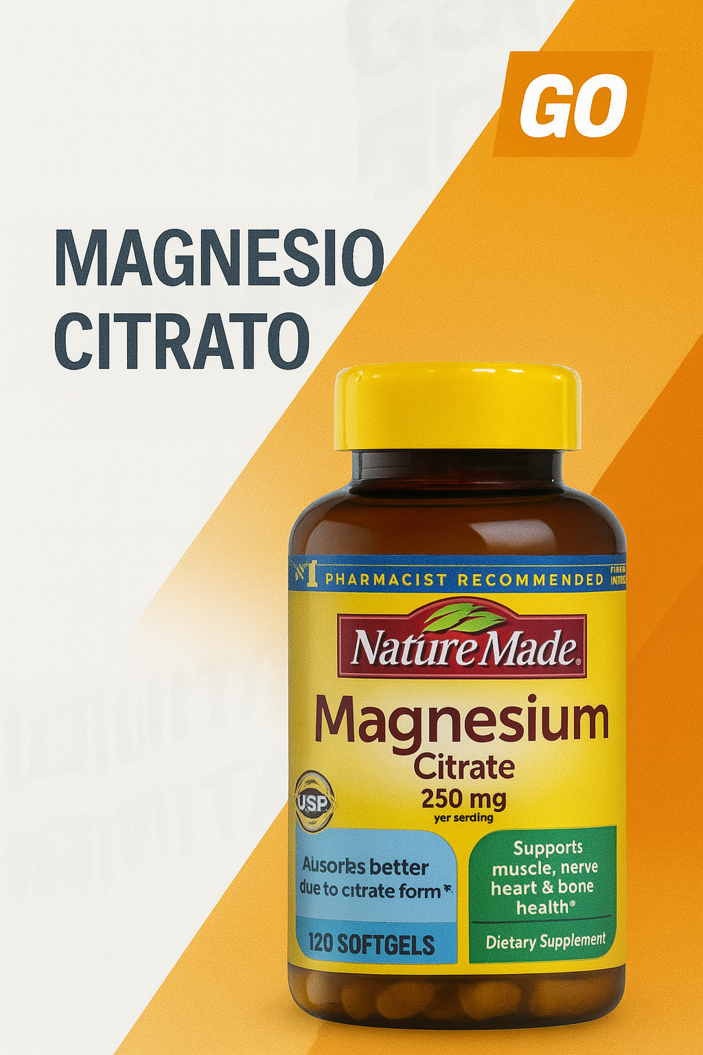 MAGNESIO CITRATE 250MG