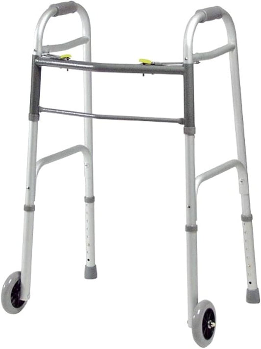 ANDADOR PLEGABLE CON DOS RUEDAS