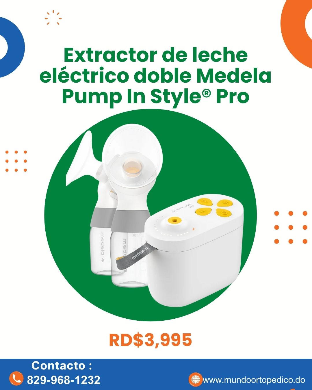 EXTRACTOR DE LECHE ELECTRICO MEDELA