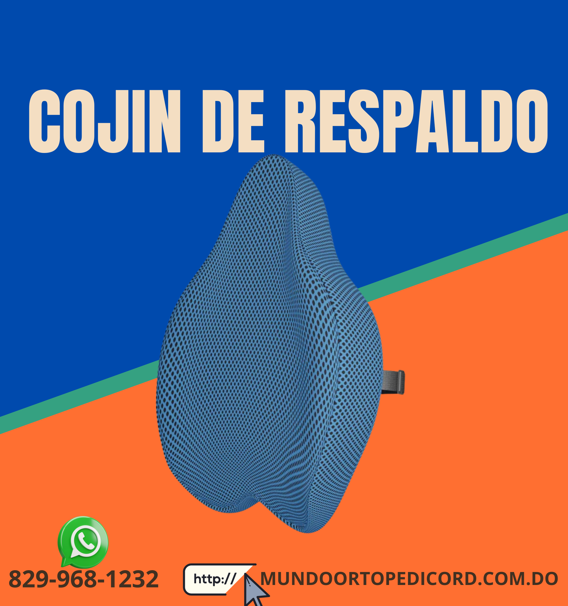 Cojín de respaldo anatómico TheraActive TM310